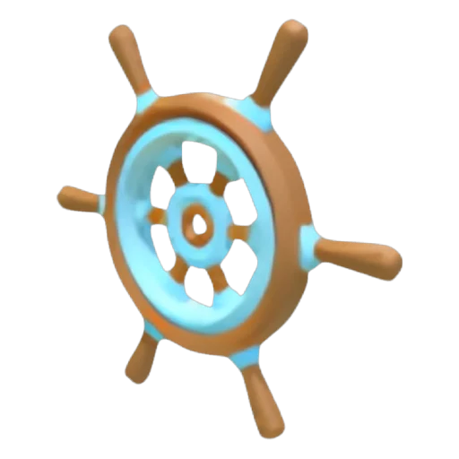 Ship Wheel Flying Disc in Adopt Me