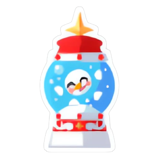 Snow Globe Sticker in Adopt Me