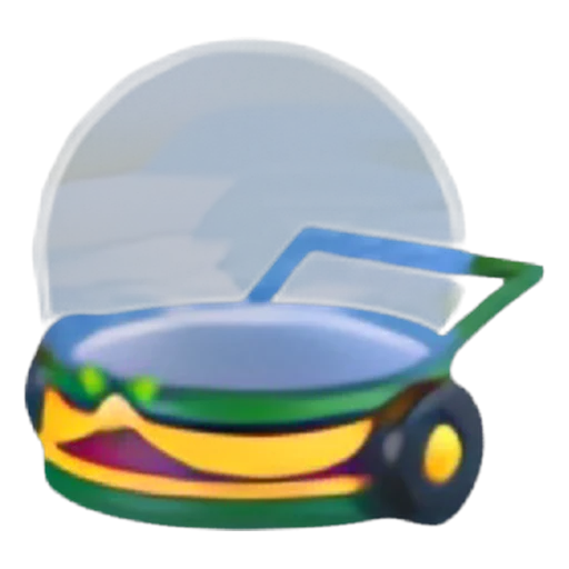 Коляска «Снежный шар» (Snow Globe Stroller) в Адопт Ми