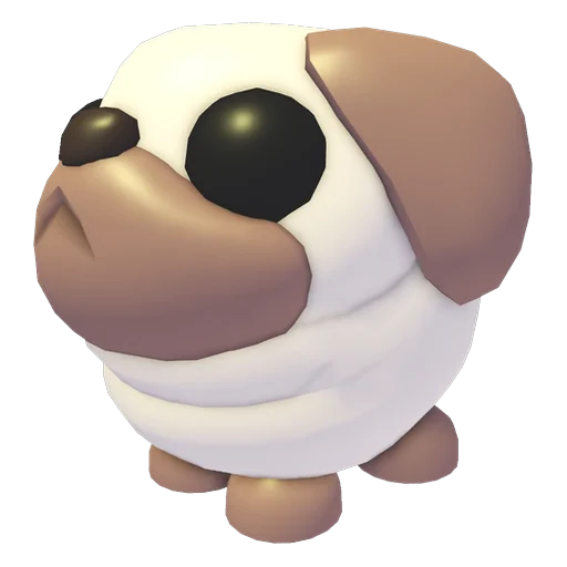 Snowball Pug in Adopt Me