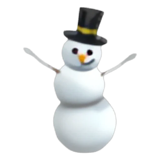 Снеговик плюшевый (Snowman Plush) в Адопт Ми