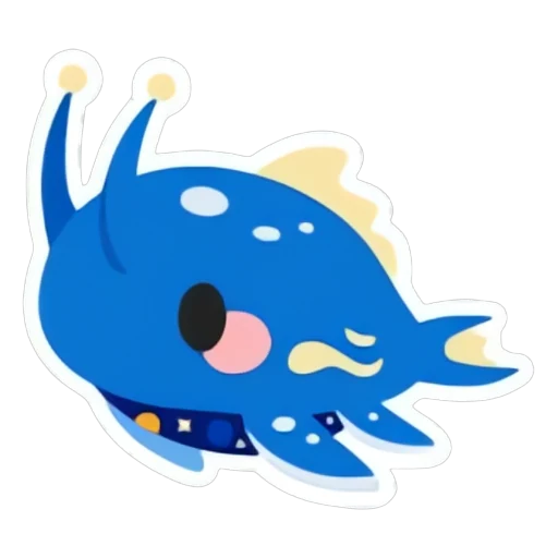 Space Whale Sticker in Adopt Me