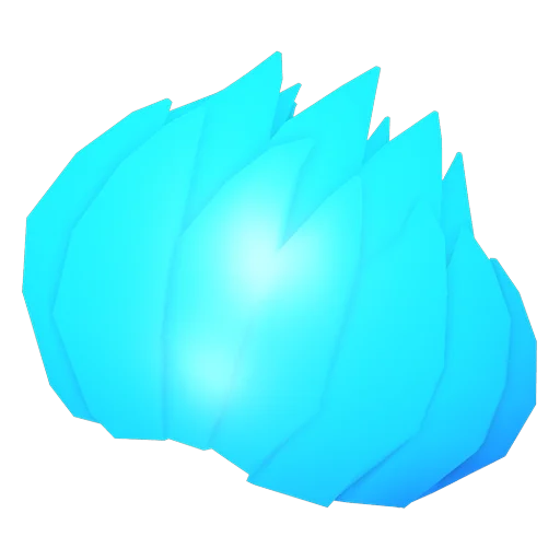 Колючие синие волосы (Spiky Blue Hair) в Адопт Ми