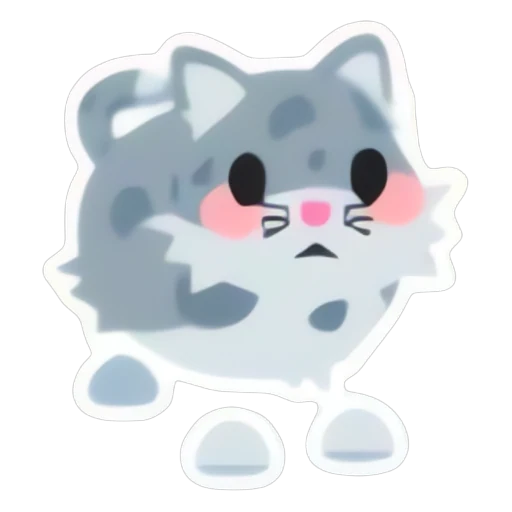 Spinning Cat Animated Sticker in Adopt Me