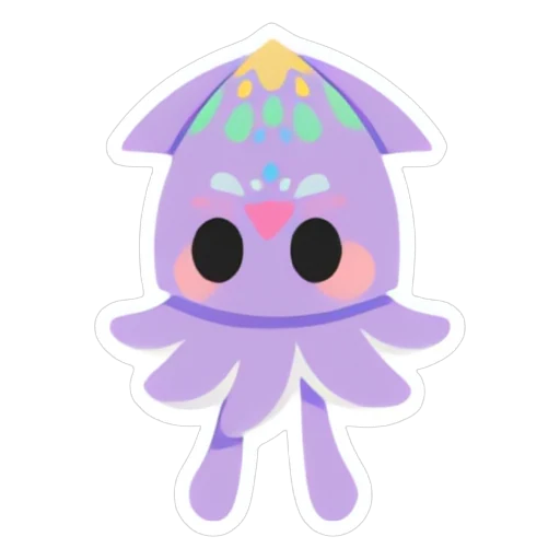 Squid Sticker in Adopt Me