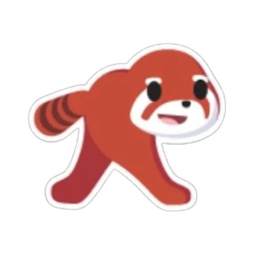 Сплющенная красная наклейка пандорама (Squished Red Pandorama Sticker) в Адопт Ми