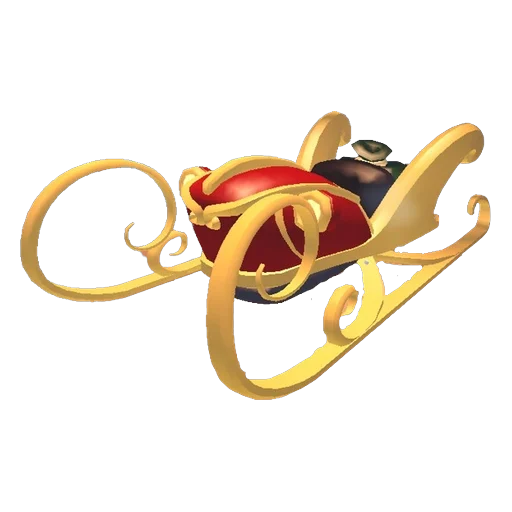 Сани Санты с подарками (Stocked Santa Sleigh) в Адопт Ми