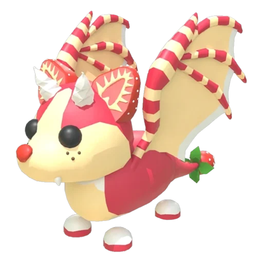 Strawberry Shortcake Bat Dragon in Adopt Me