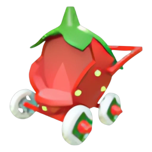 Клубничная коляска (Strawberry Stroller) в Адопт Ми