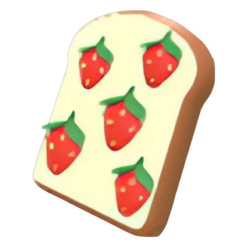 Летающий диск с клубничными тостами (Strawberry Toast Flying Disc) в Адопт Ми