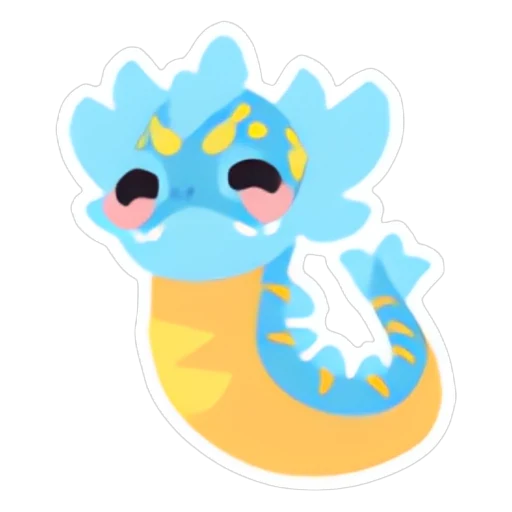 Tealwood Monster Sticker in Adopt Me