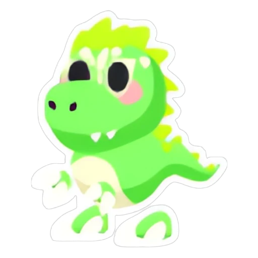 Toxic Kaijunior Sticker in Adopt Me