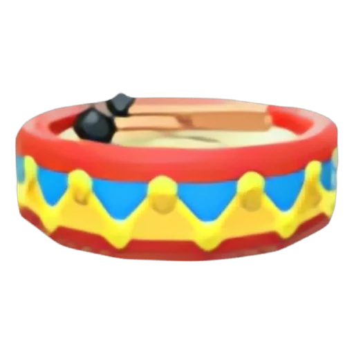 Летающий диск игрушечного барабана (Toy Drum Flying Disc) в Адопт Ми