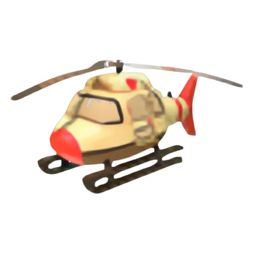 Игрушечный спасательный вертолёт (Toy Rescue Helicopter) в Адопт Ми