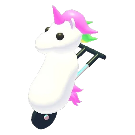 Коляска единорога (Unicorn Stroller) в Адопт Ми