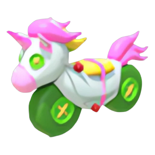 Поницикл зомби-единорог (Unicorn Zombie Ponycycle) в Адопт Ми