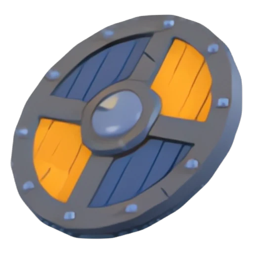 Viking Shield Throw Toy in Adopt Me