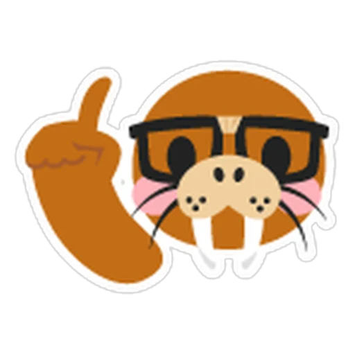Ну, вообще-то стикер морж (Well, Actually Walrus Sticker) в Адопт Ми