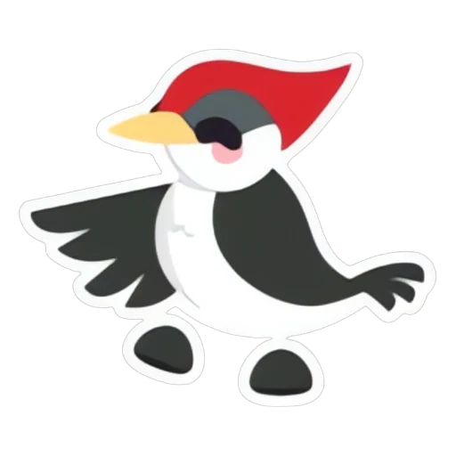Woodpecker Sticker in Adopt Me