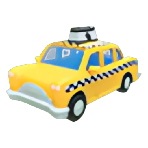 Yellow Taxi Cab in Adopt Me