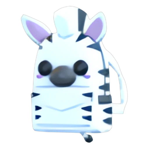 Zebra Backpack in Adopt Me